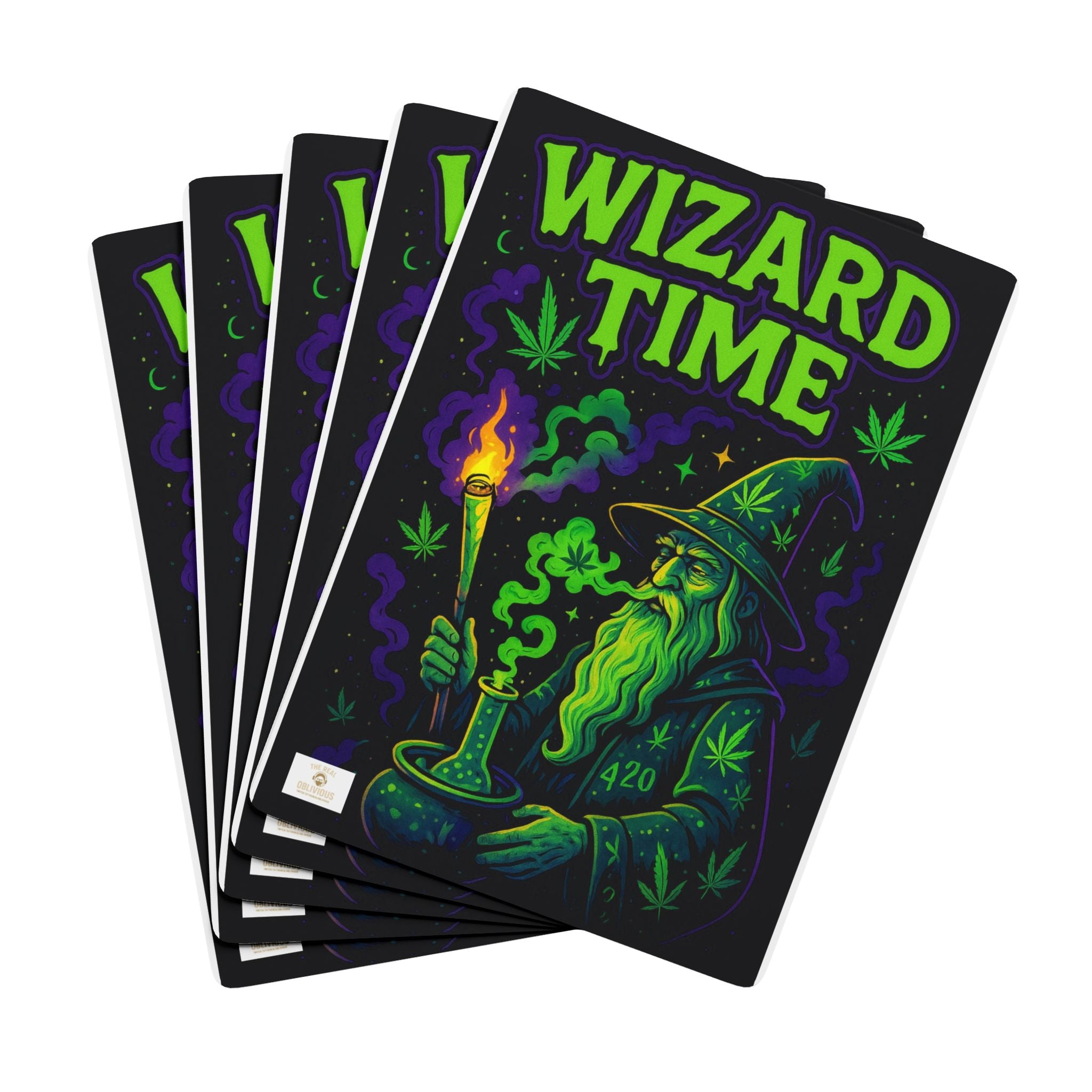 Wizard-Themed Poker Playing Cards, Fun Game Night Accessory, Unique Gift for Gamers, Halloween Party Idea, Collectible Card Set