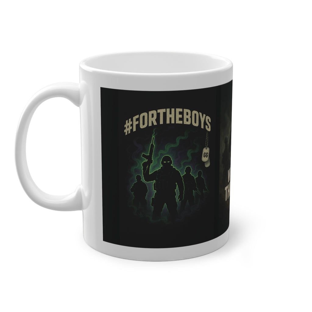 #ForTheBoys Standard Mug - Perfect Gift for Gamers, Coffee Lovers, Birthday, Home Office Decor, Unique Mug Design