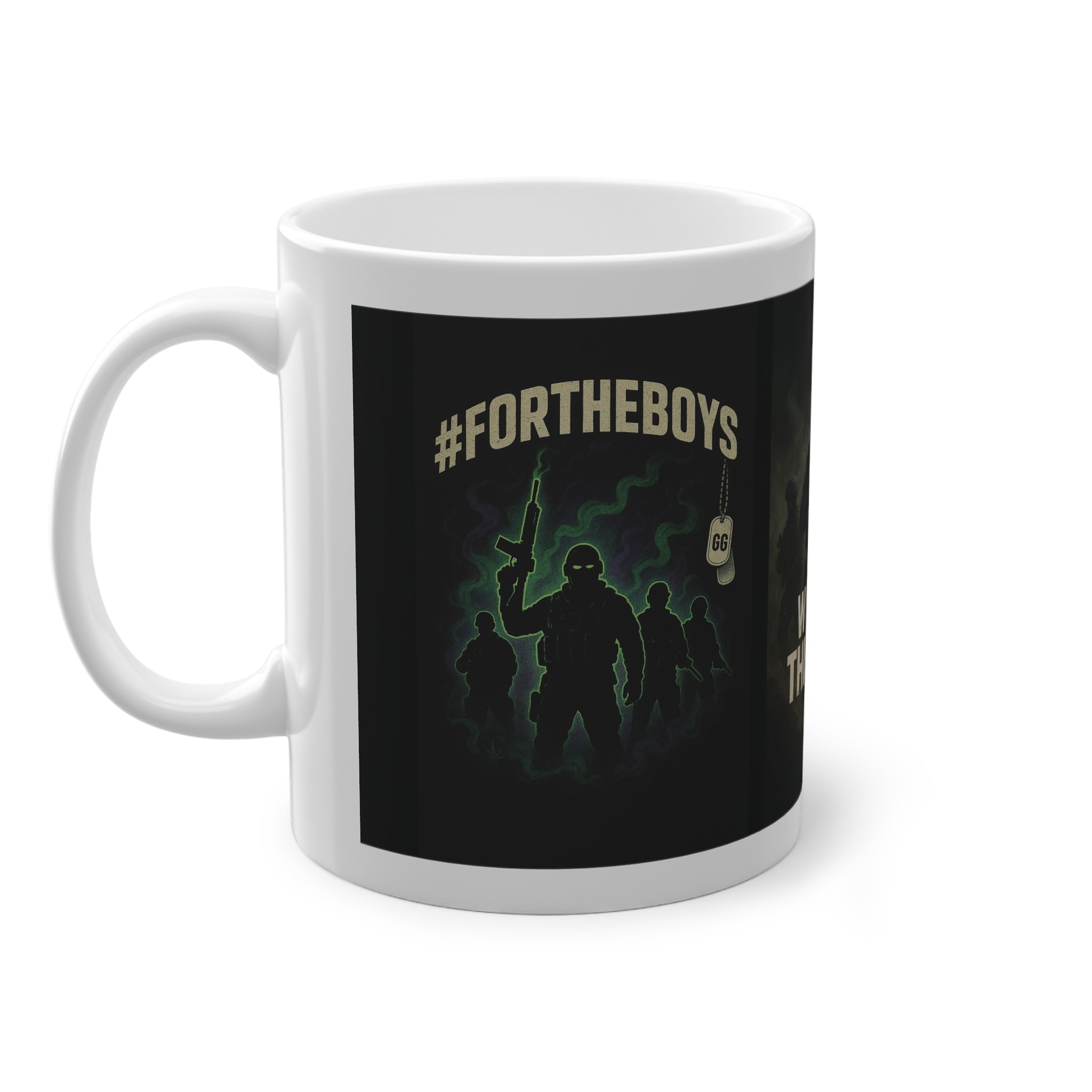 #ForTheBoys Standard Mug - Perfect Gift for Gamers, Coffee Lovers, Birthday, Home Office Decor, Unique Mug Design